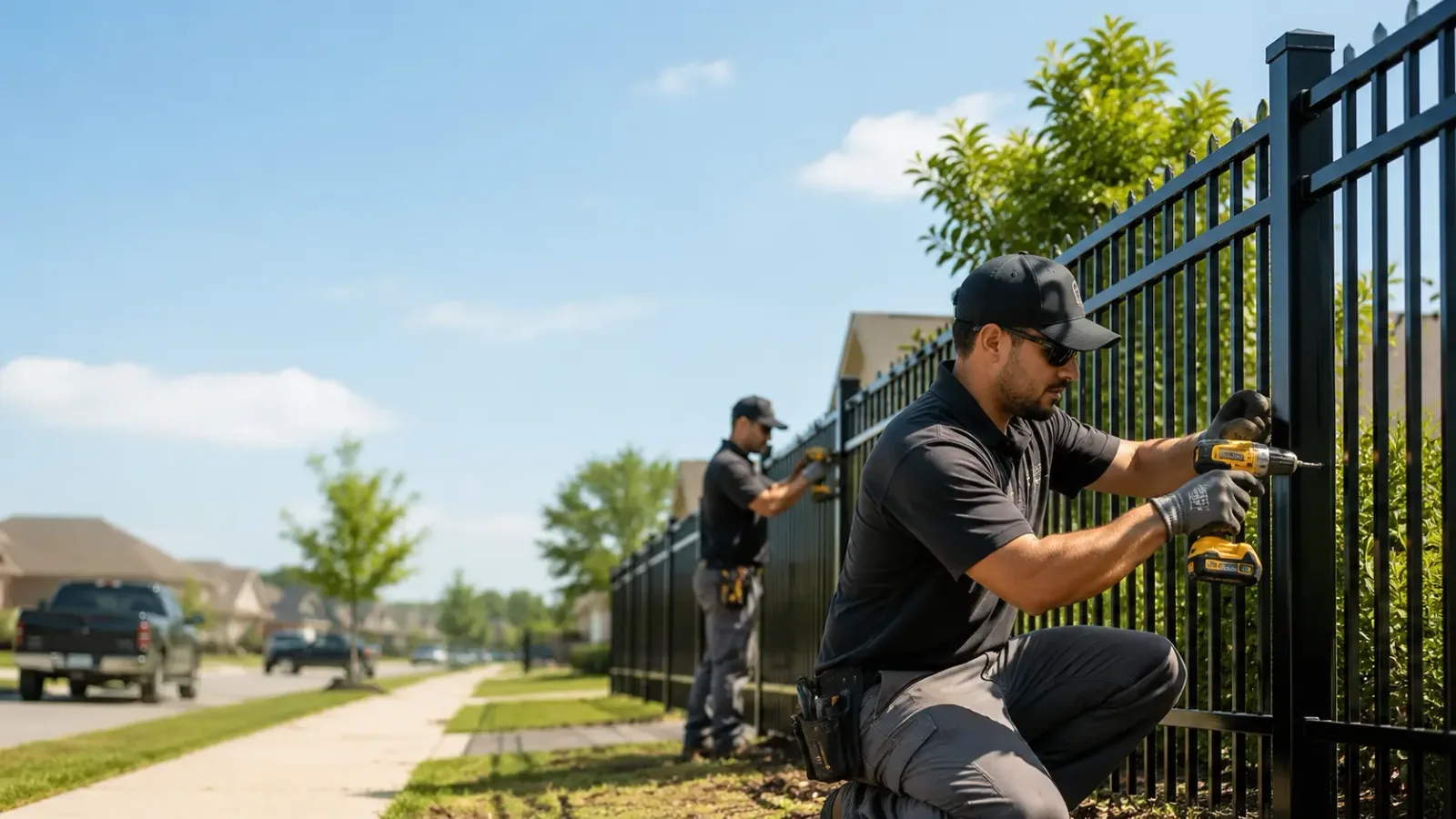 Metal Fence Installation in Madrid, IA